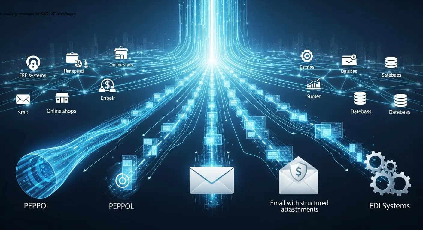 E-Rechnung versenden effizient für KMU und IT-Teams