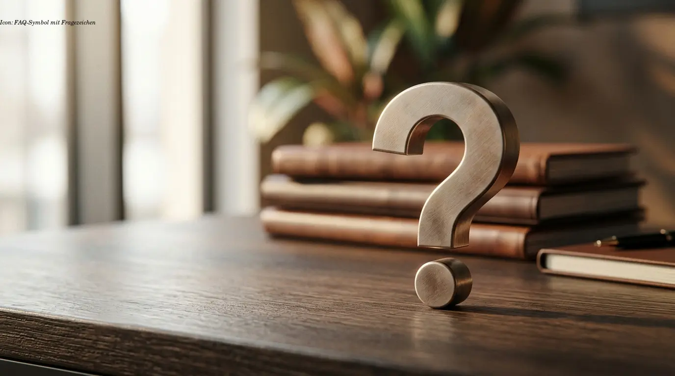 Icon: FAQ-Symbol mit Fragezeichen
