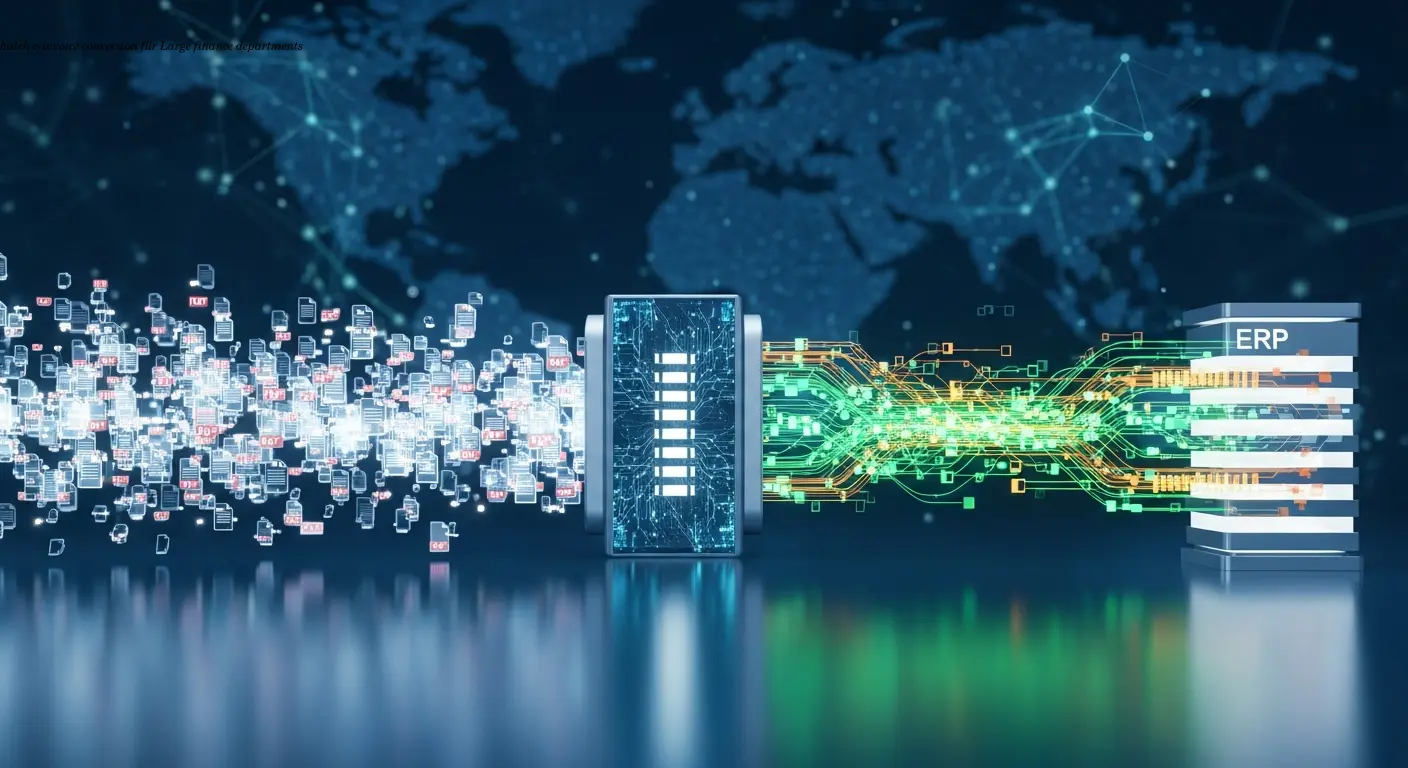 Batch e-invoice conversion guide for finance leaders