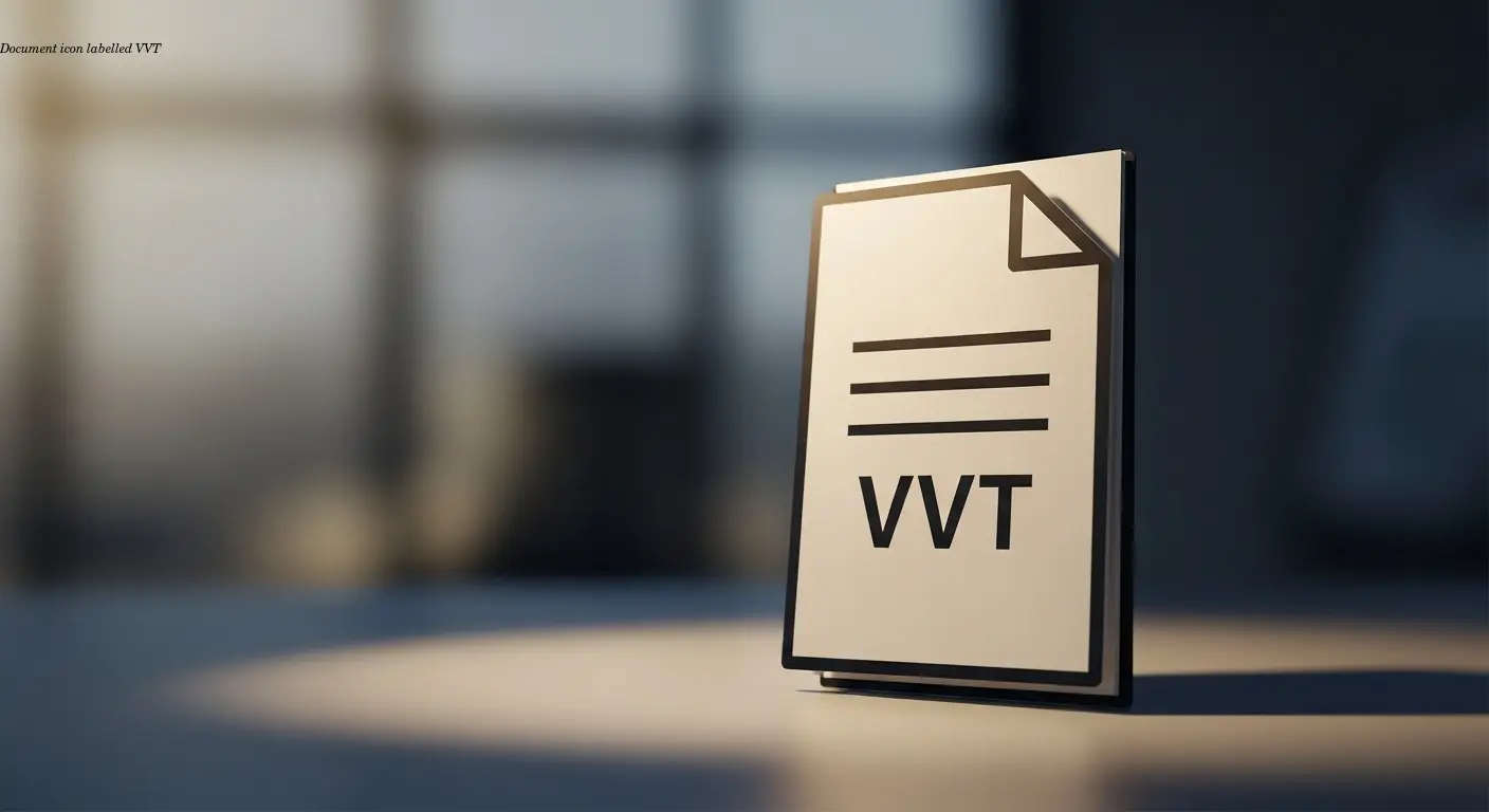 Document icon labelled VVT