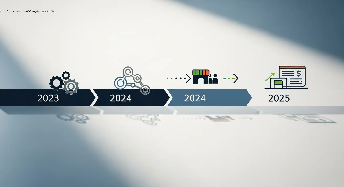 Timeline: Umstellungsfahrplan bis 2025