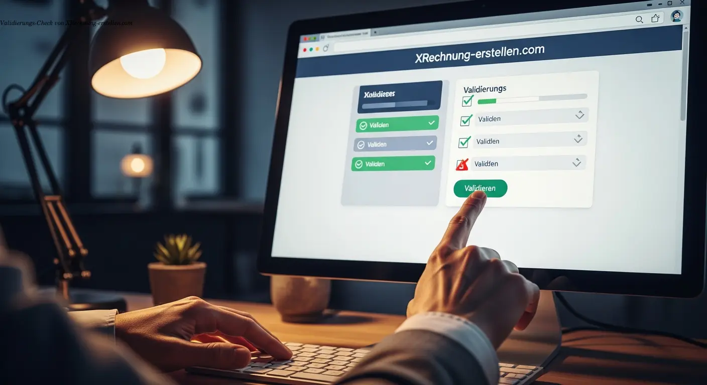 Validierungs-Check von XRechnung-erstellen.com