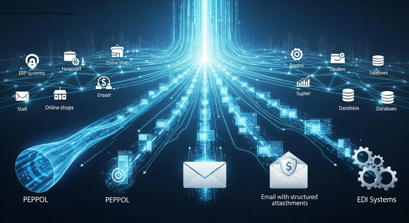 E-Rechnung versenden effizient für KMU und IT-Teams