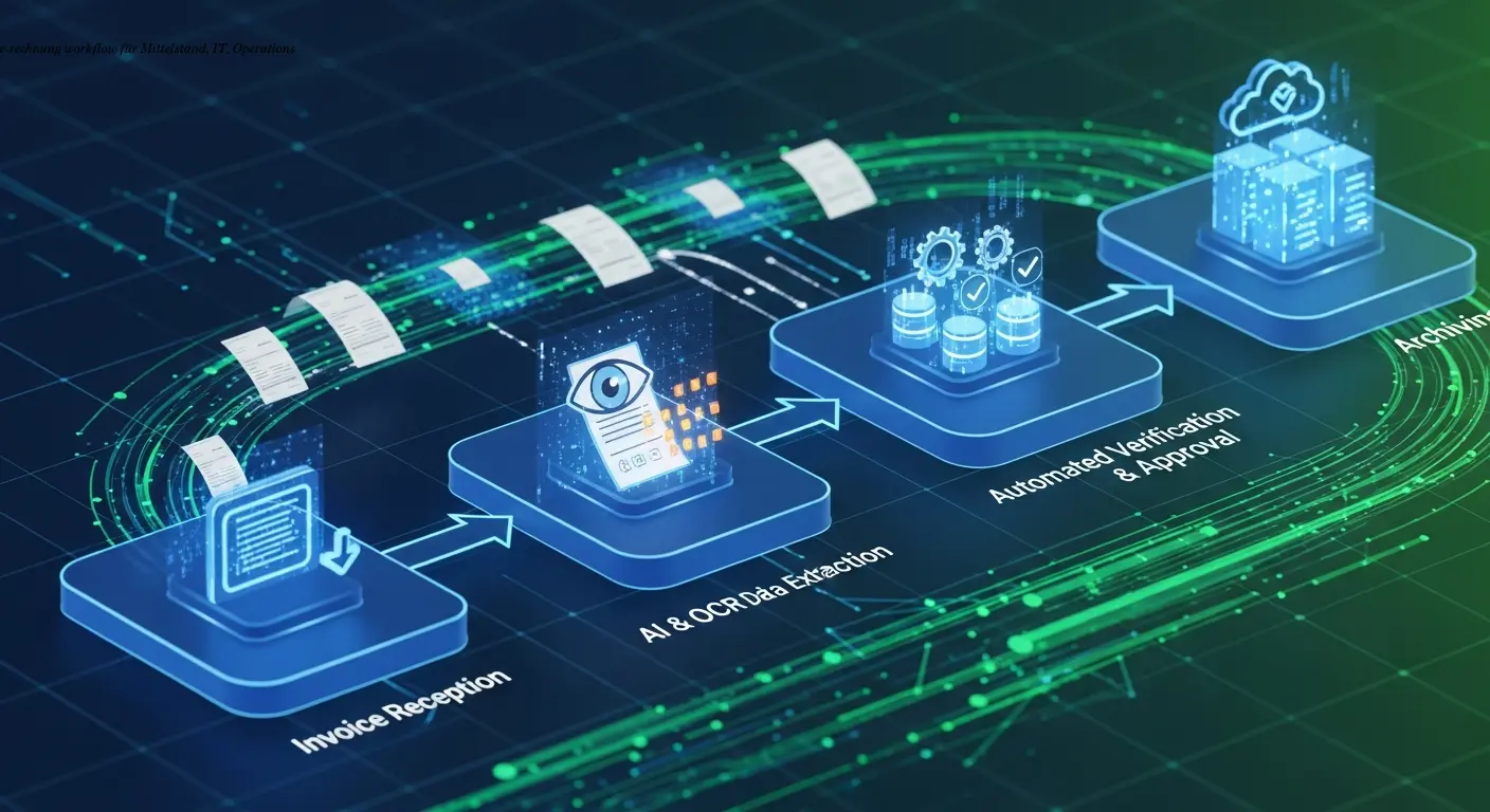 E-Rechnung Workflow für Mittelstand effizient & sicher