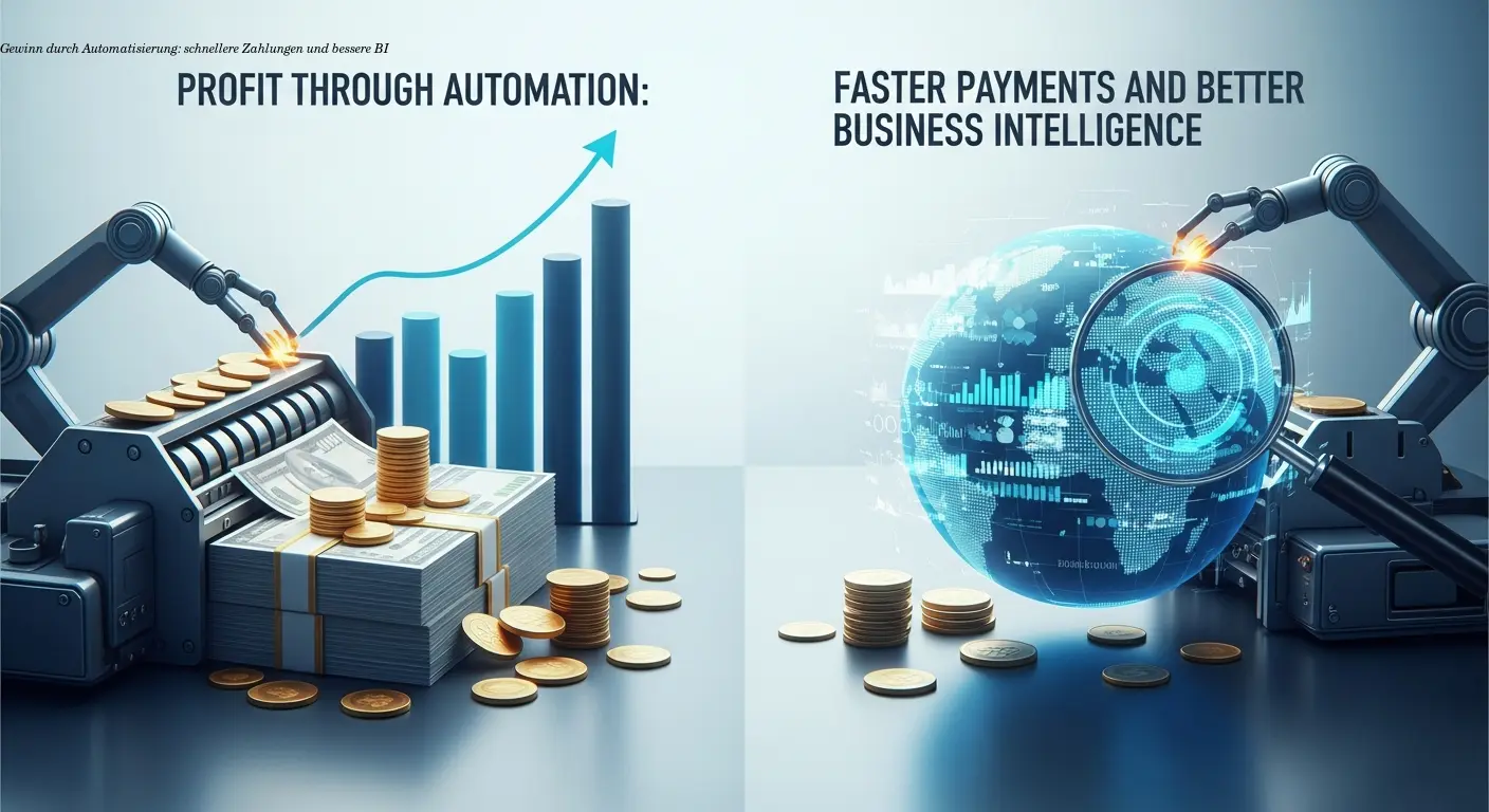 Gewinn durch Automatisierung: schnellere Zahlungen und bessere BI