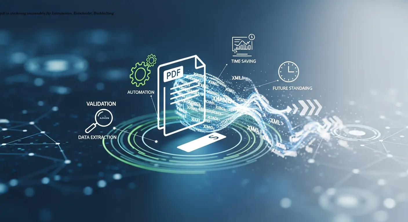 PDF in XRechnung umwandeln – Leitfaden für Shopbetreiber