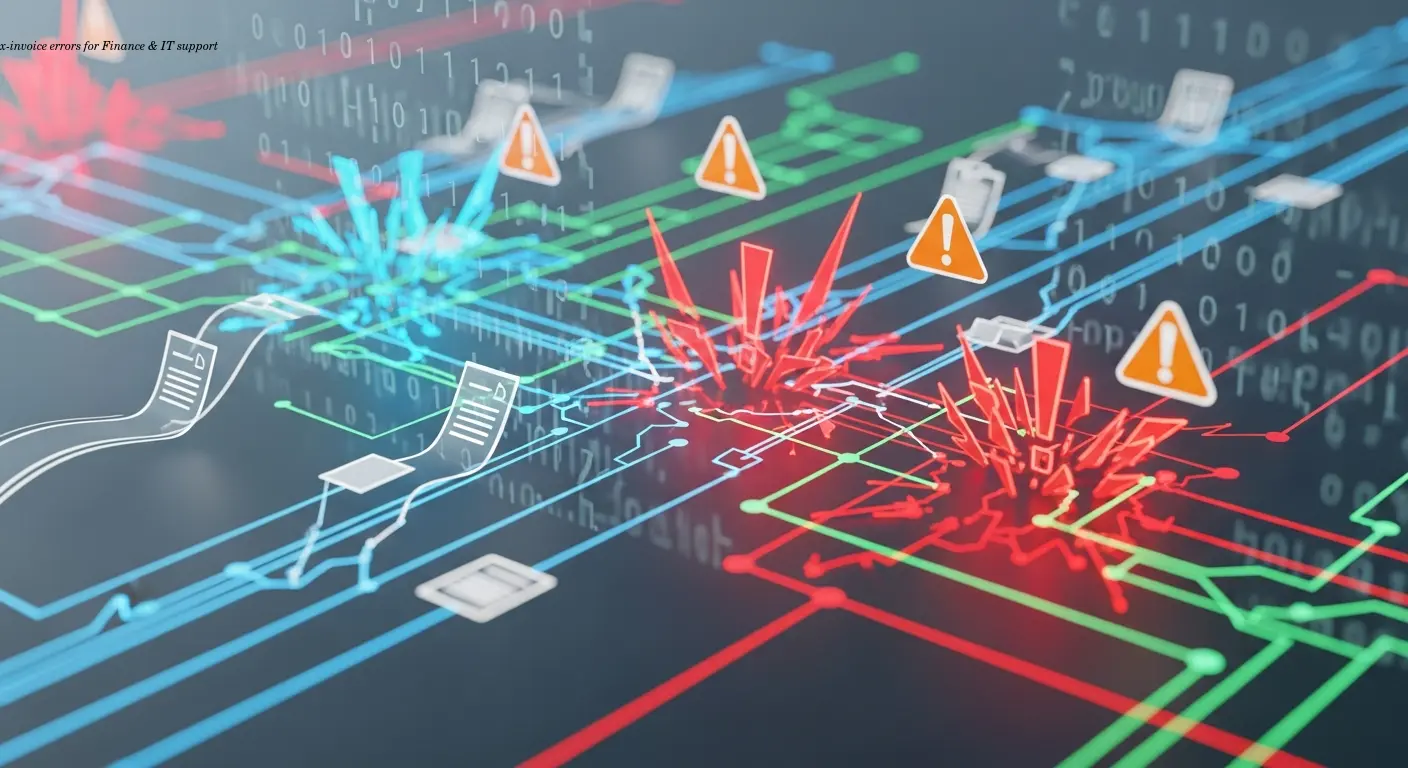 Essential x-invoice errors guide for Finance & IT