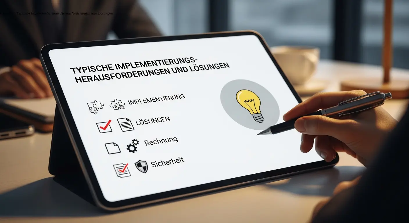 Checklist: Typische Implementierungs-Herausforderungen und Lösungen